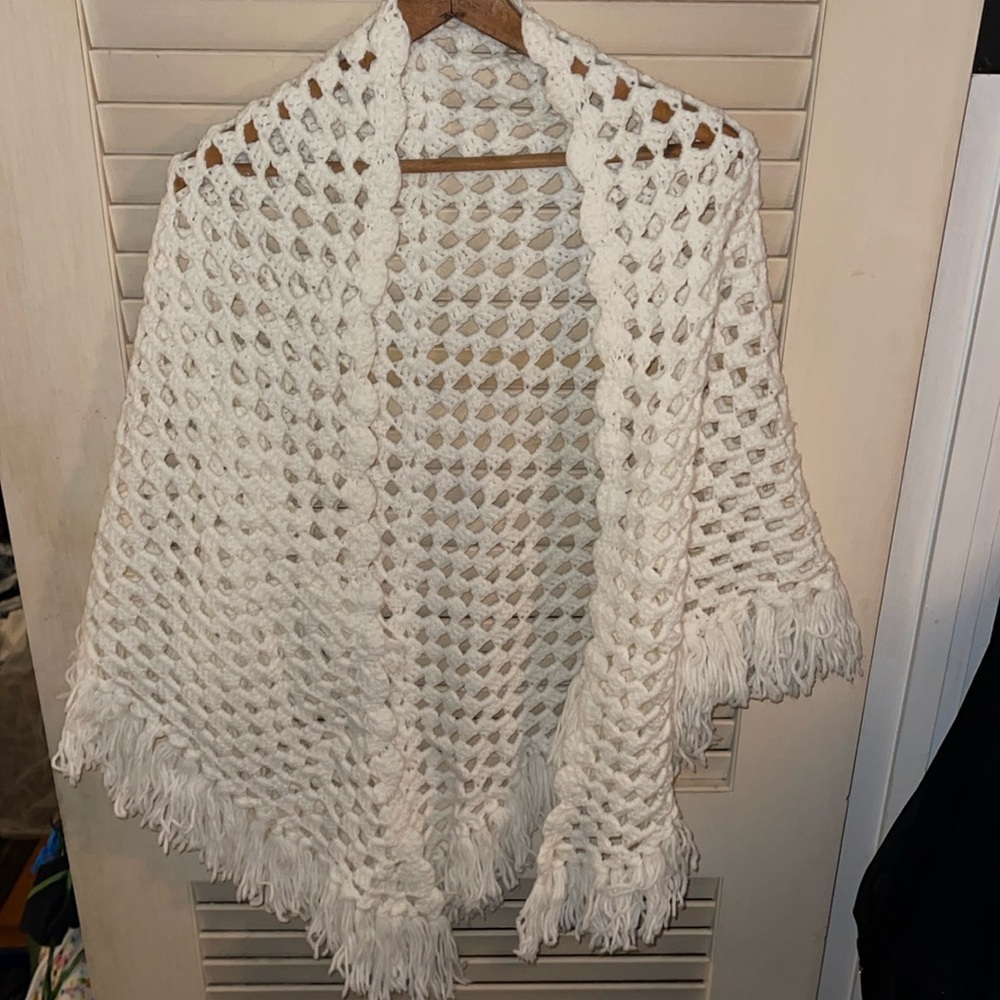 Hand Crocheted Shawl